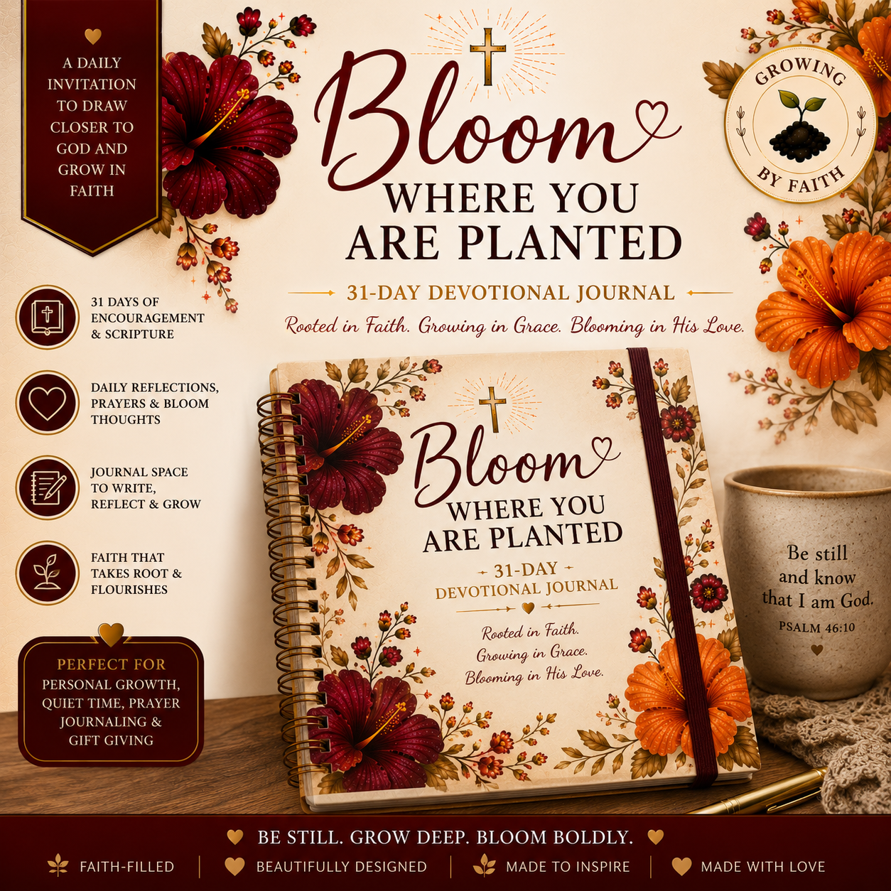 Bloom where you are planted