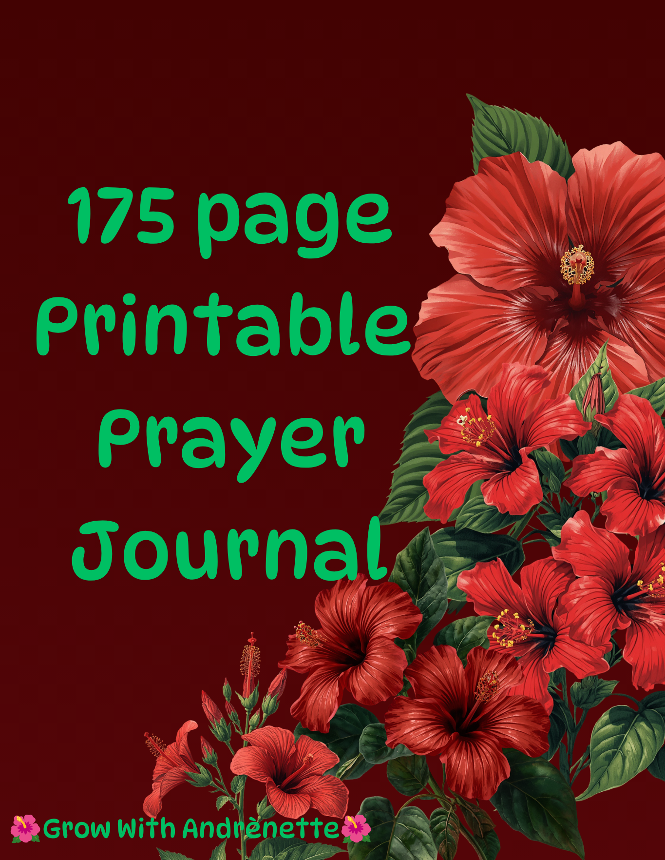 175 Printable prayer Journal