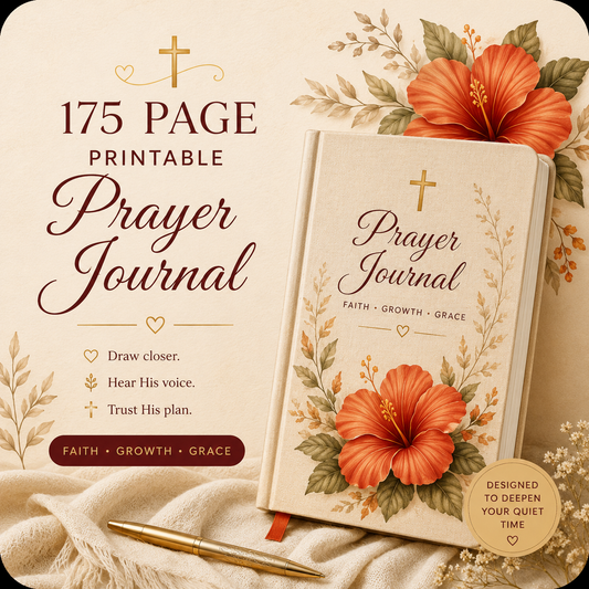 175 Printable prayer Journal