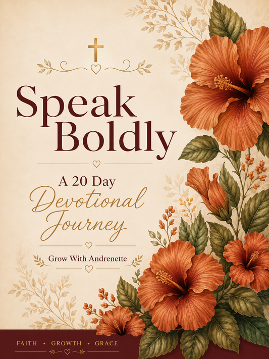 Speak Boldly 20 Day Devotional  Journey Ebook